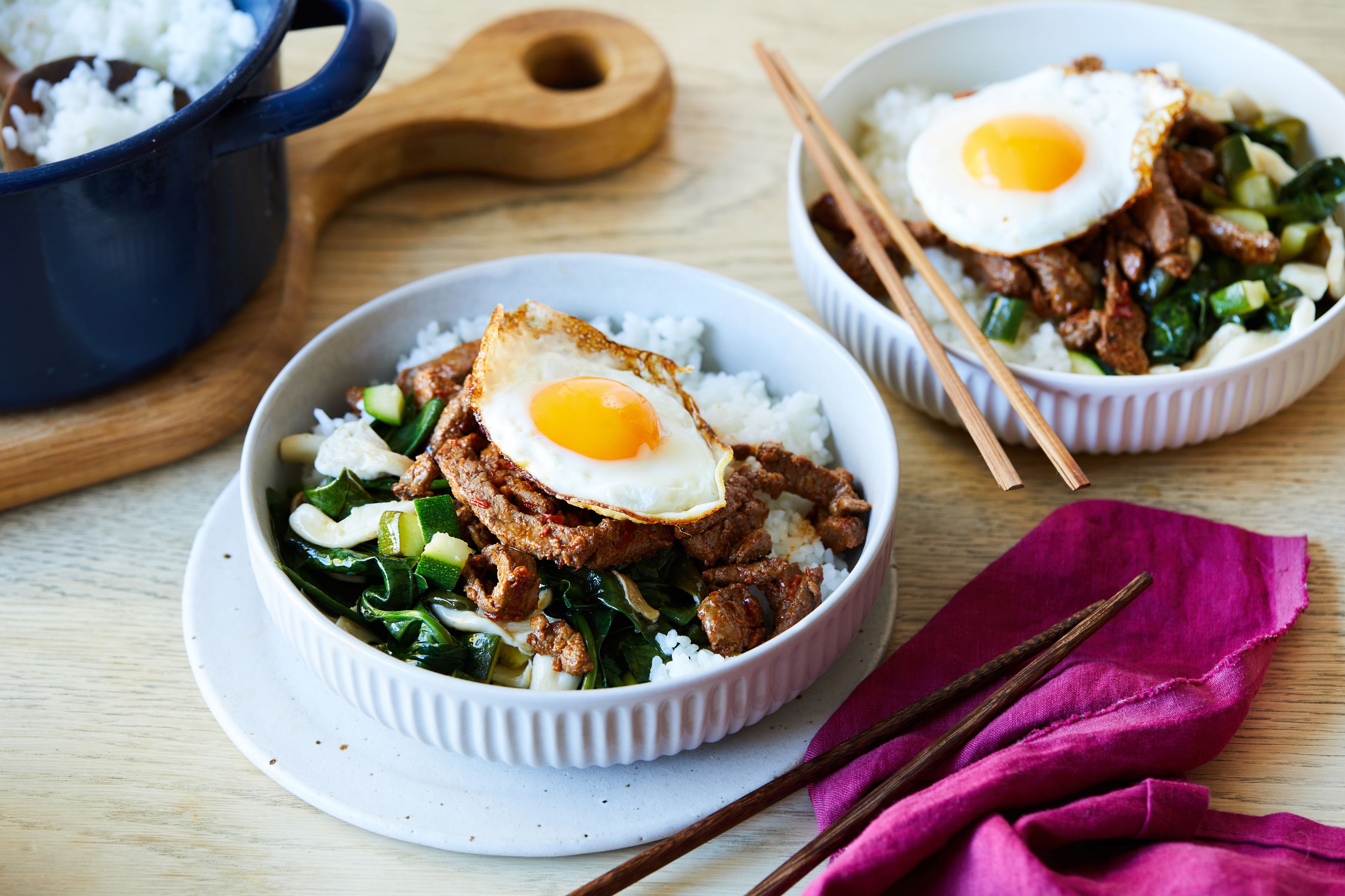 Spicy Beef Bibimbap