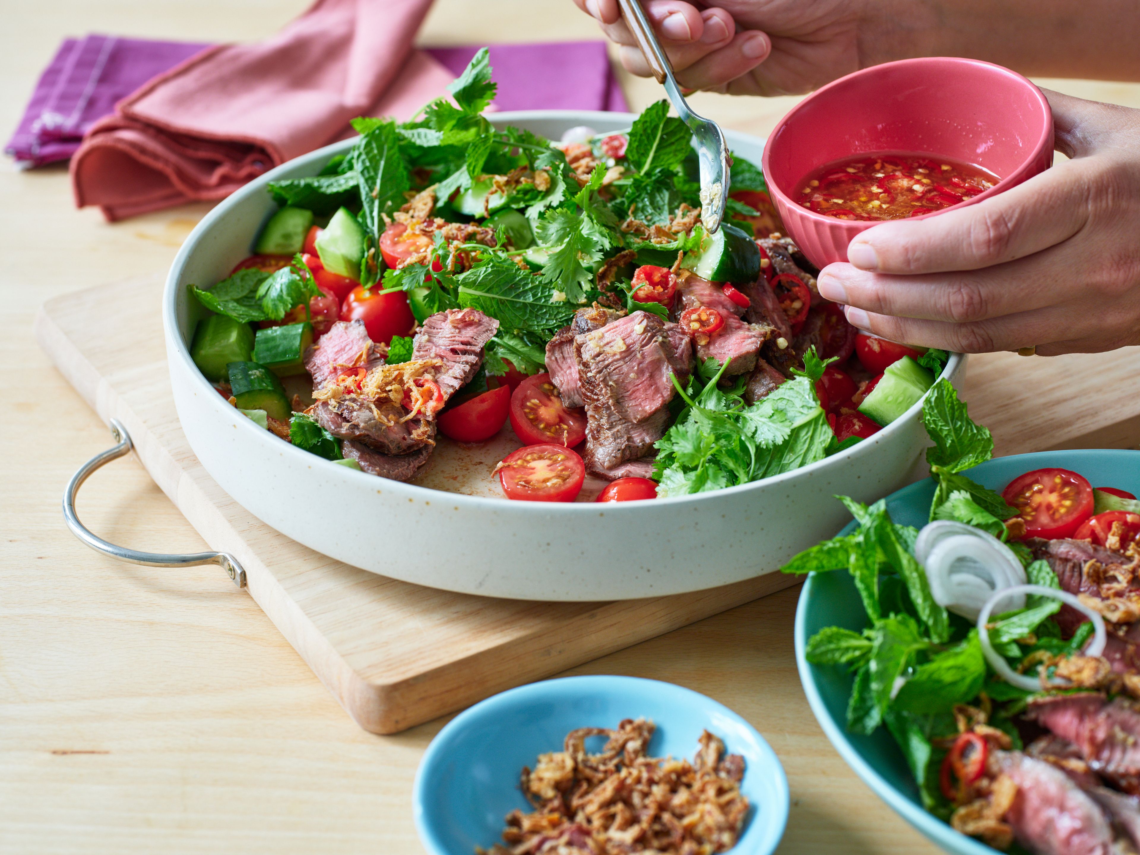 Fast Thai Beef Salad - Meal Kit - Recipe
