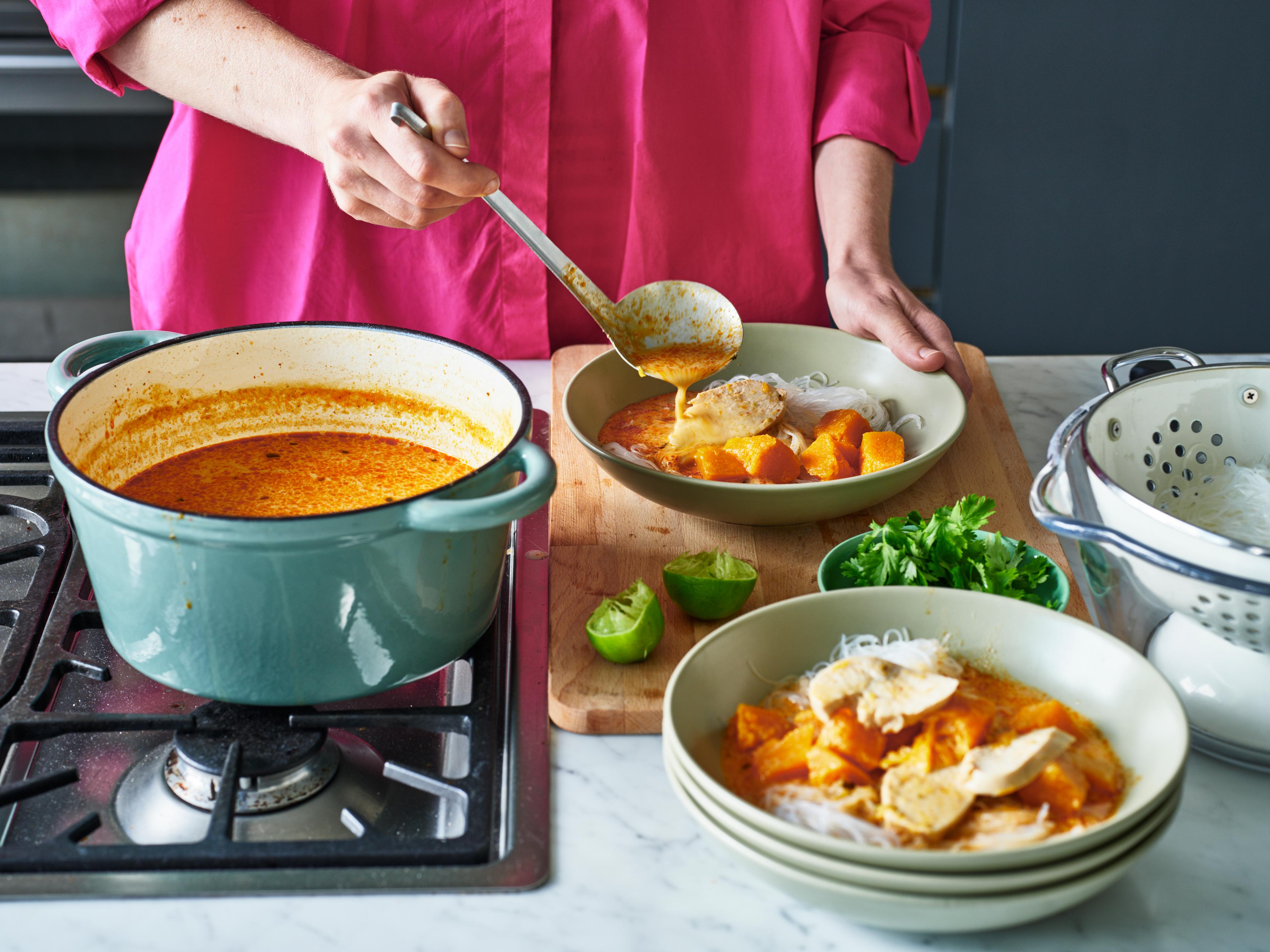 Chicken and Pumpkin Laksa