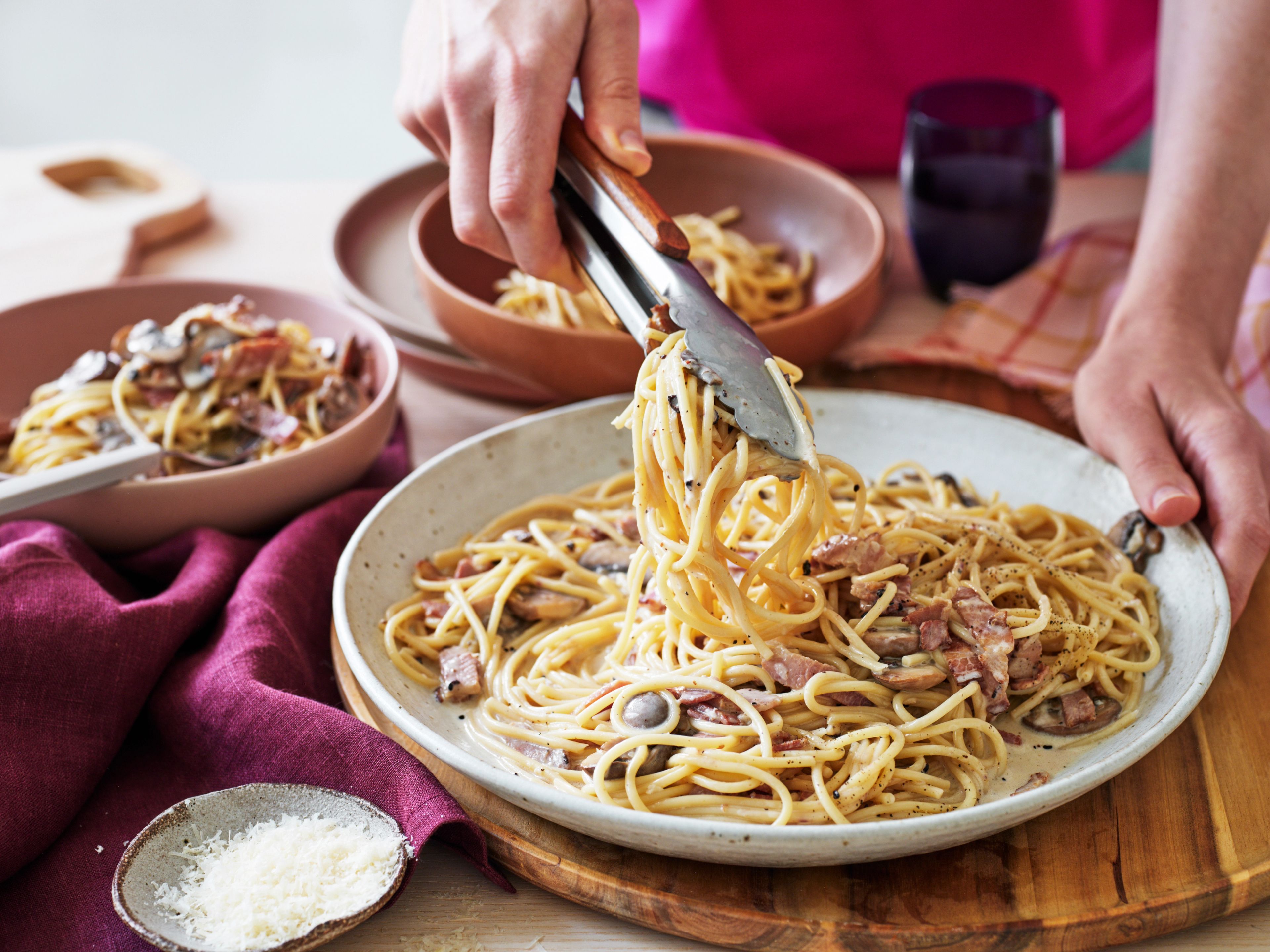Creamy Classic Boscaiola with Native Pepperberry