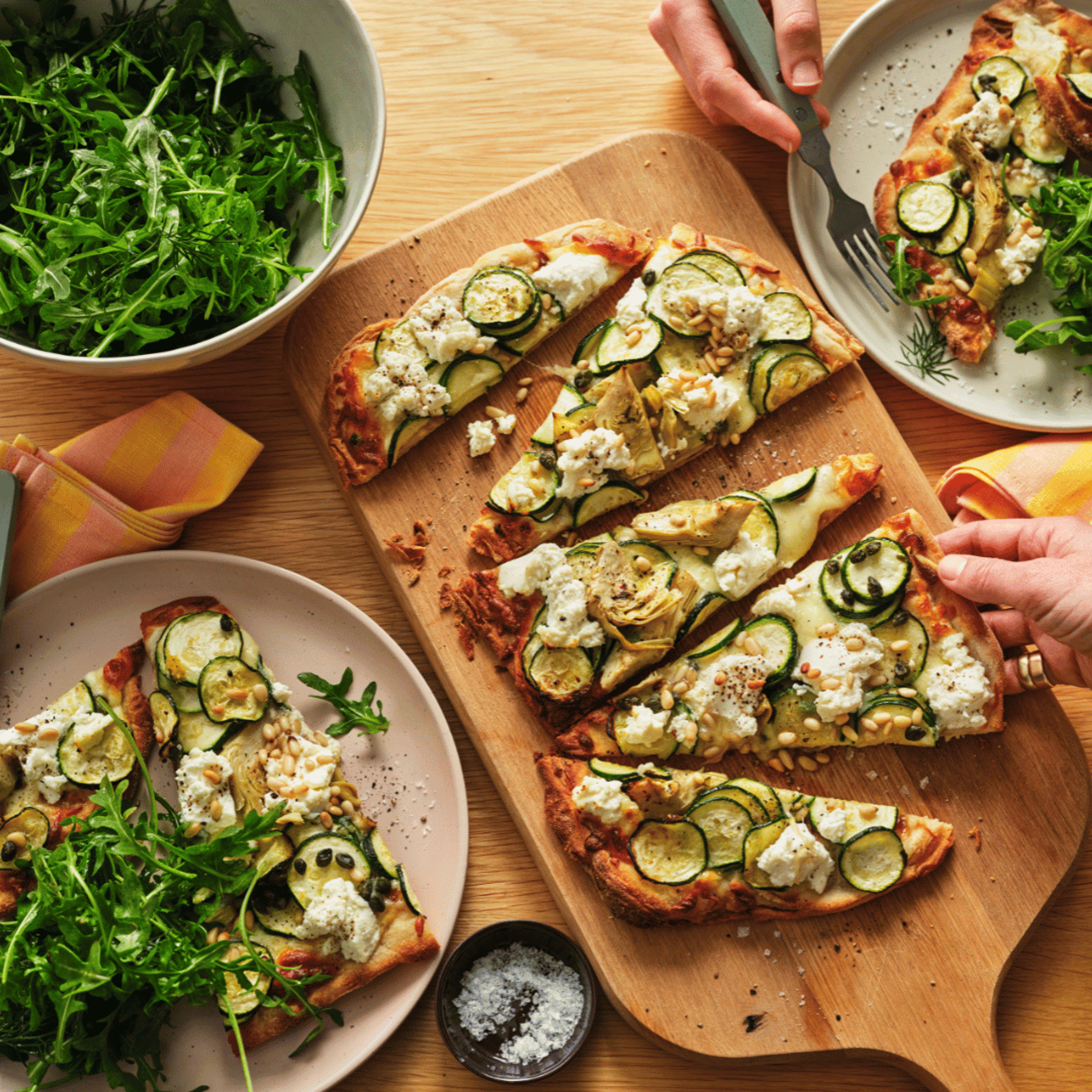 zucchini pizza