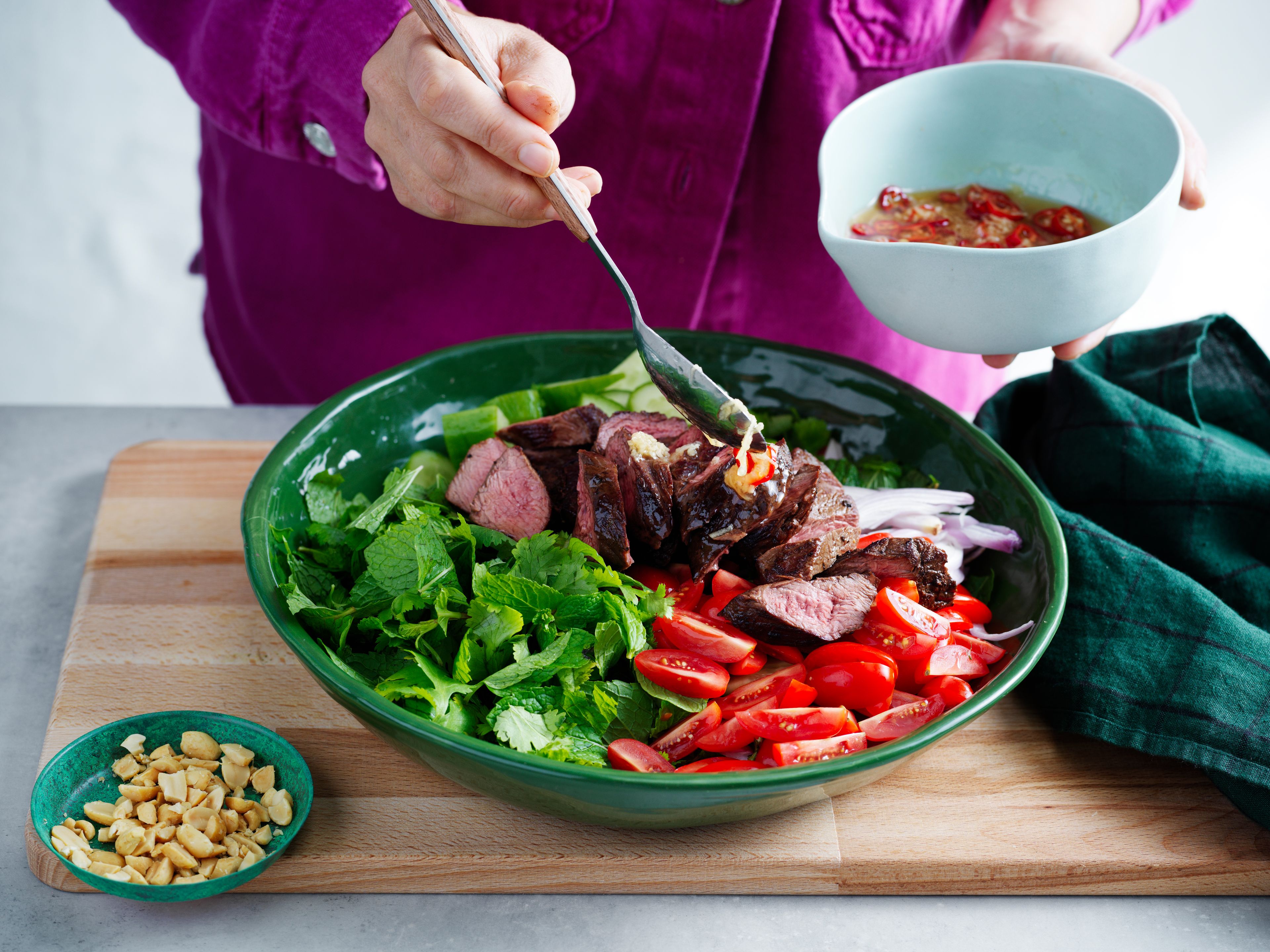 Thai-Style Kangaroo Salad