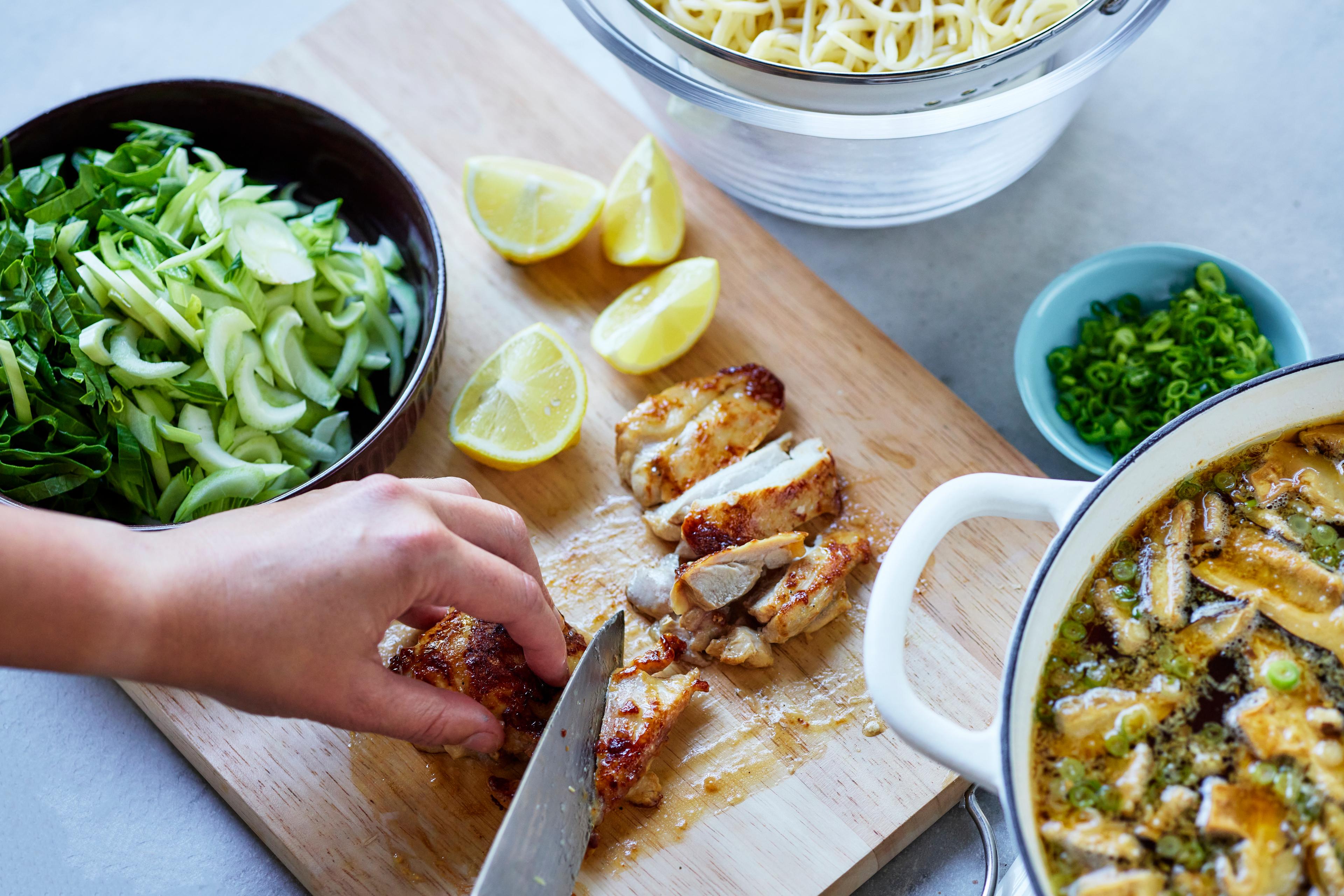 Soy and Garlic Chicken Ramen