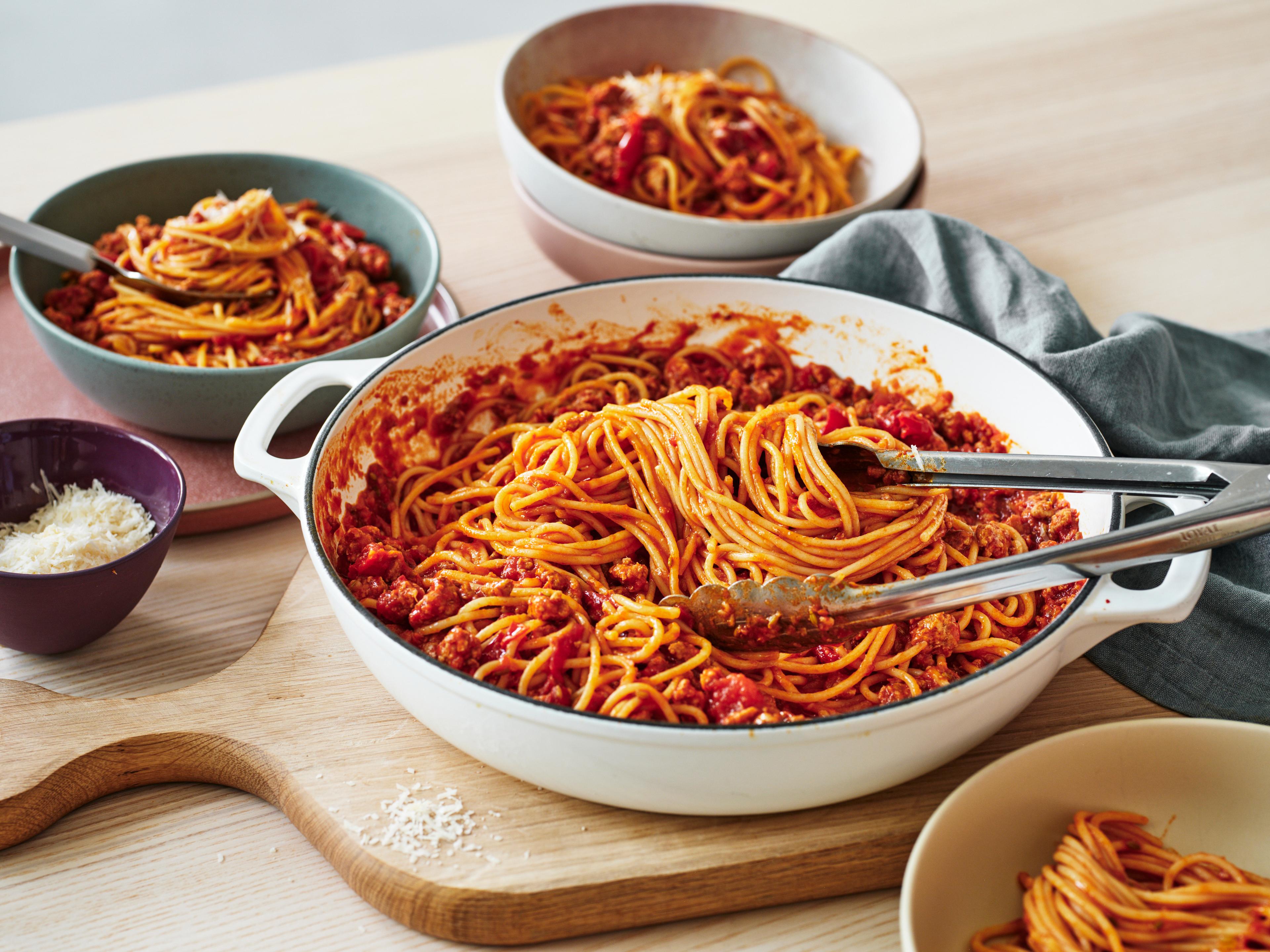 pork and fennel bolognese