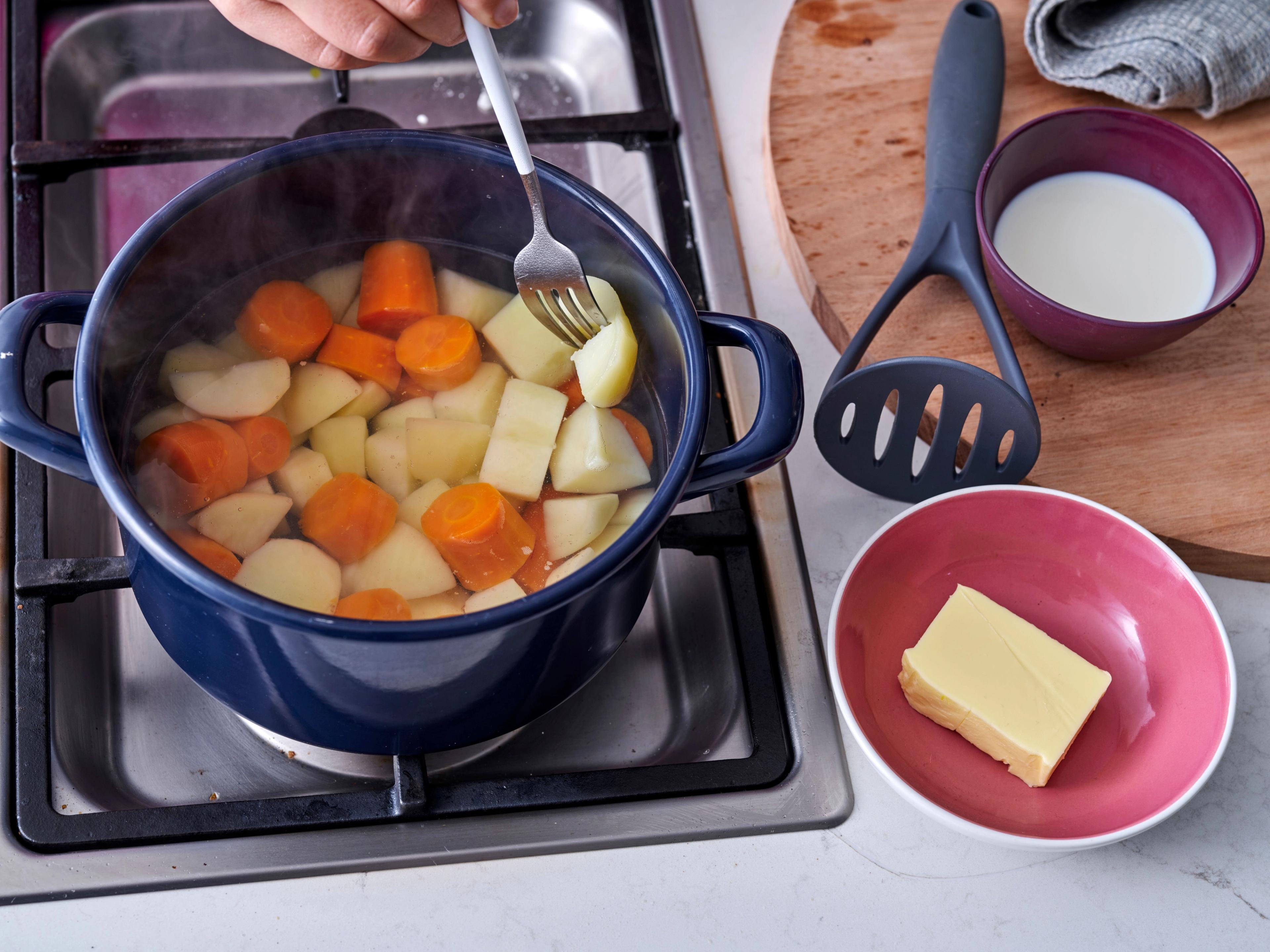 Cook Potatoes and Carrots