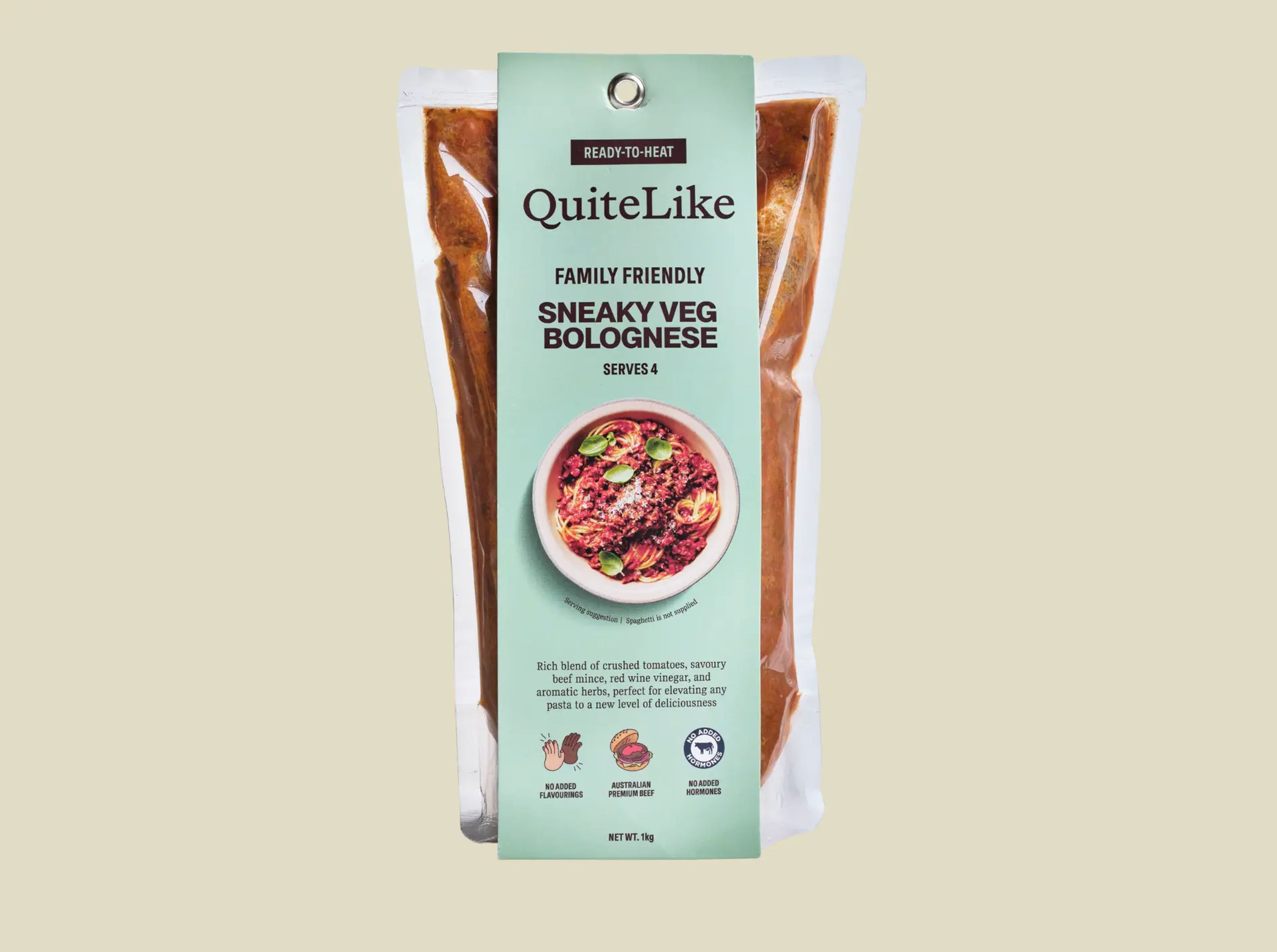 Quitelike bolognese