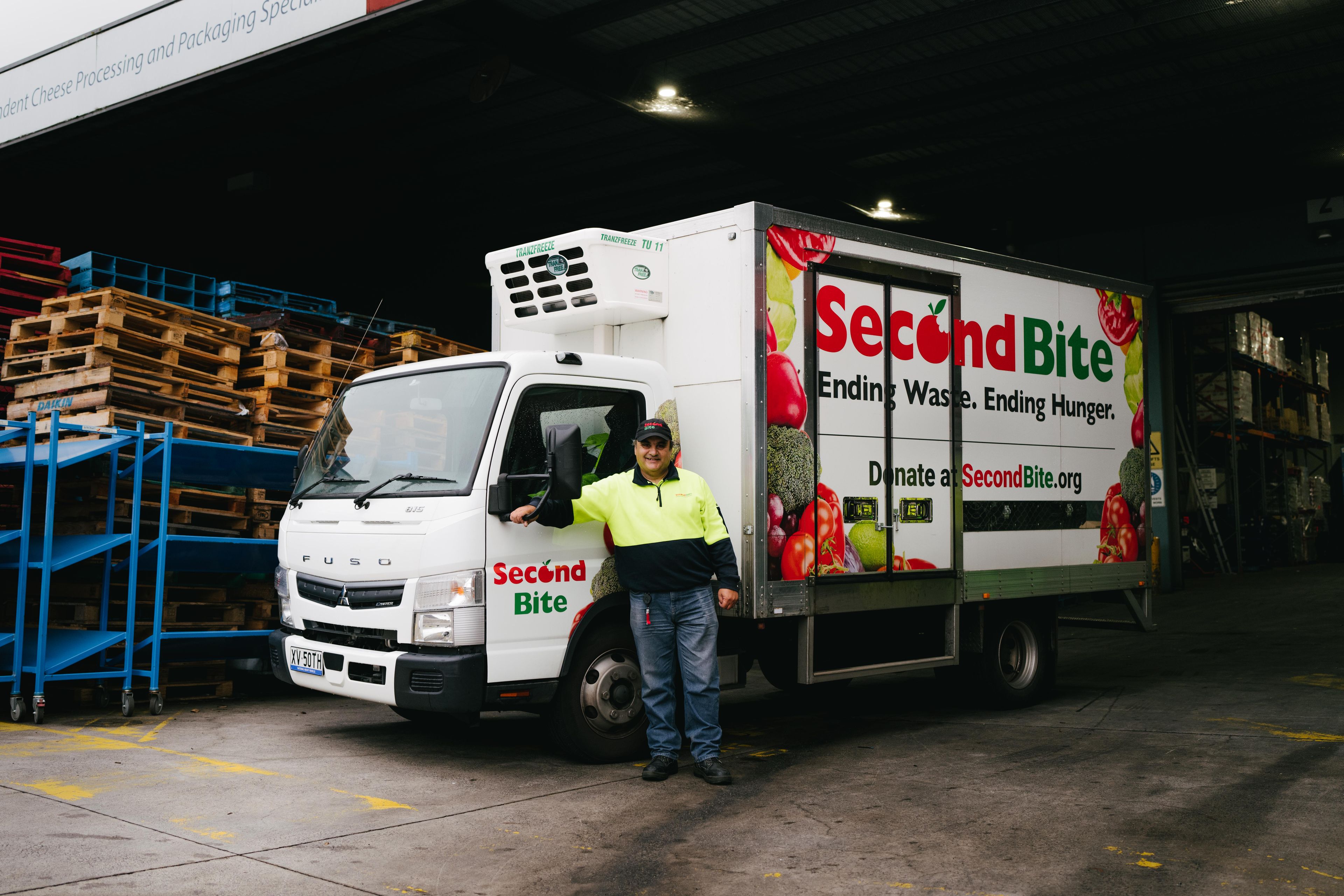 SecondBite donation truck