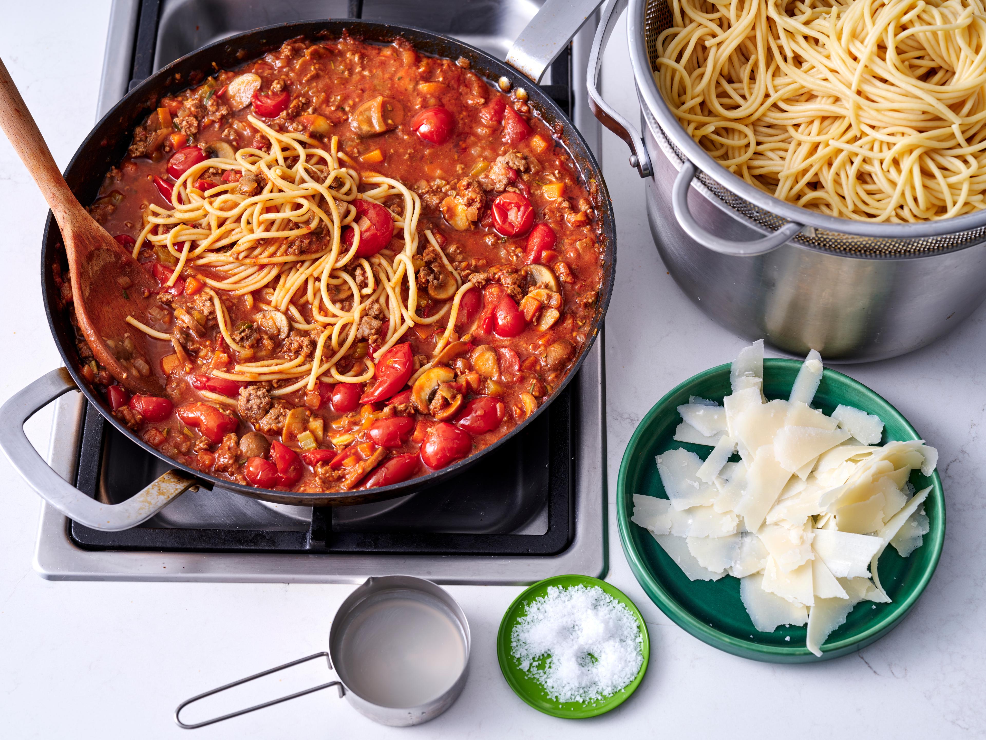 Beef and rosemary bolognese