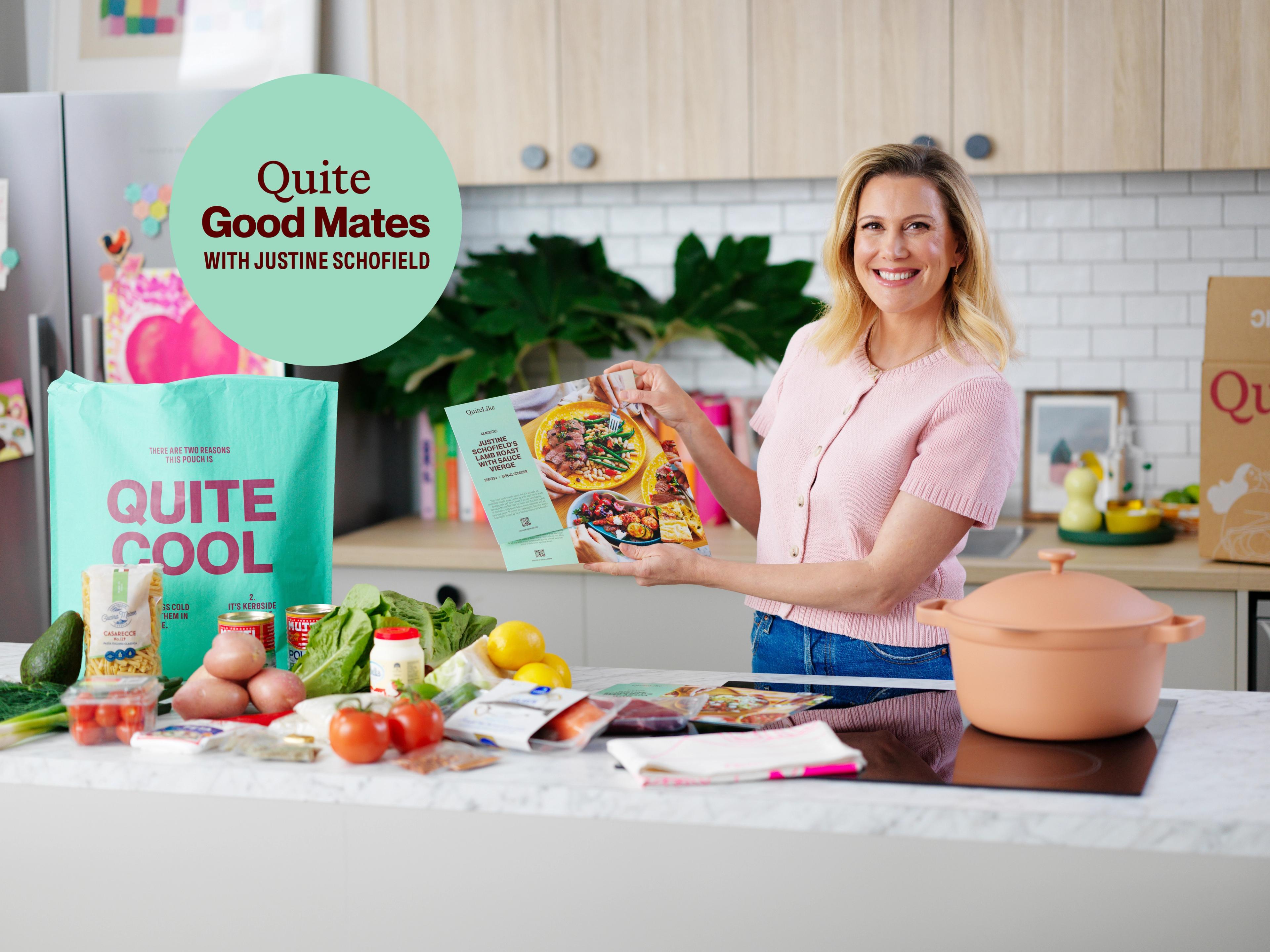 Justine Schofield exclusive collaboration with QuiteLike