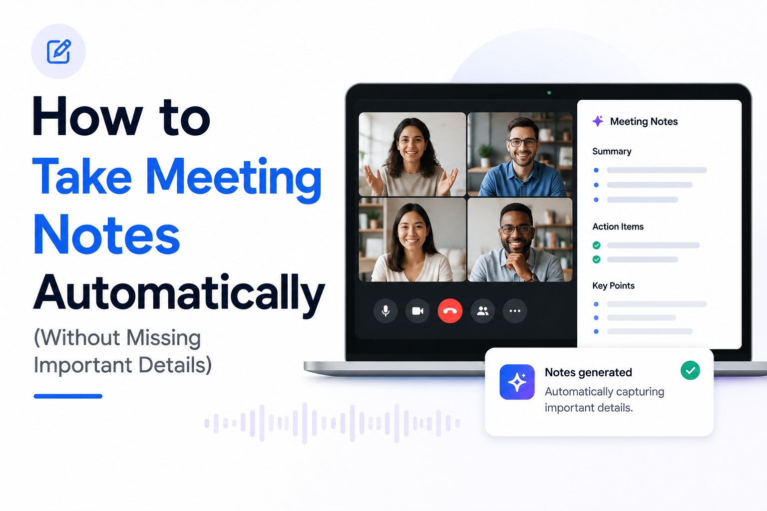 How to Take Meeting Notes Automatically (Without Missing Important Details)