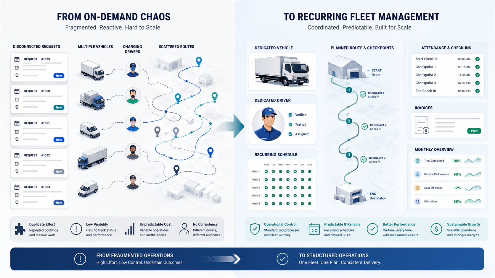 Building a Recurring Logistics Operations Module