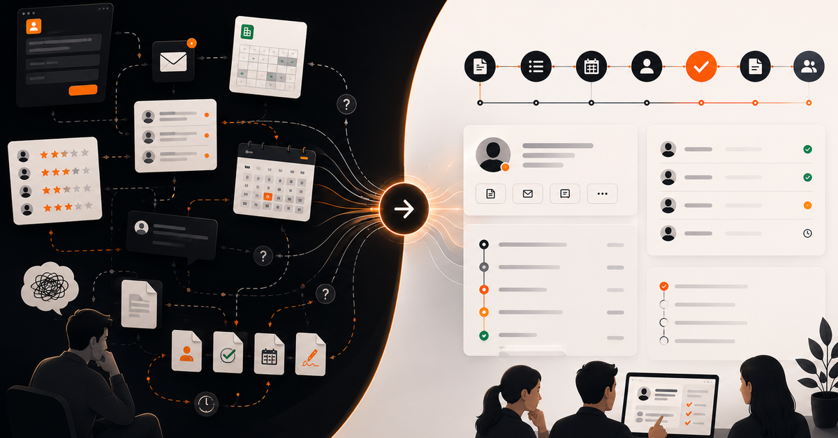 Designing a Connected Candidate-to-Hire Workflow