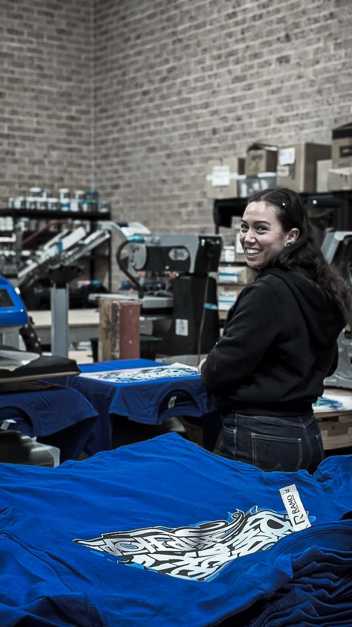 One of our printers at work in the workshop