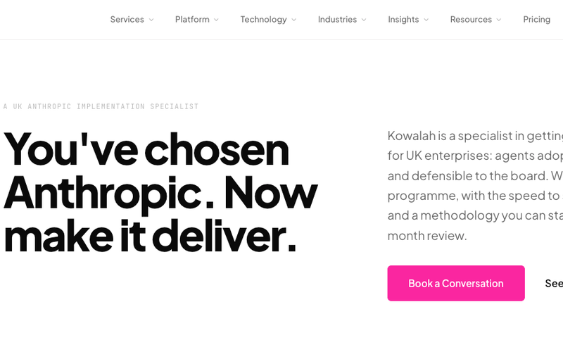How we launched the new Kowalah website in seven days