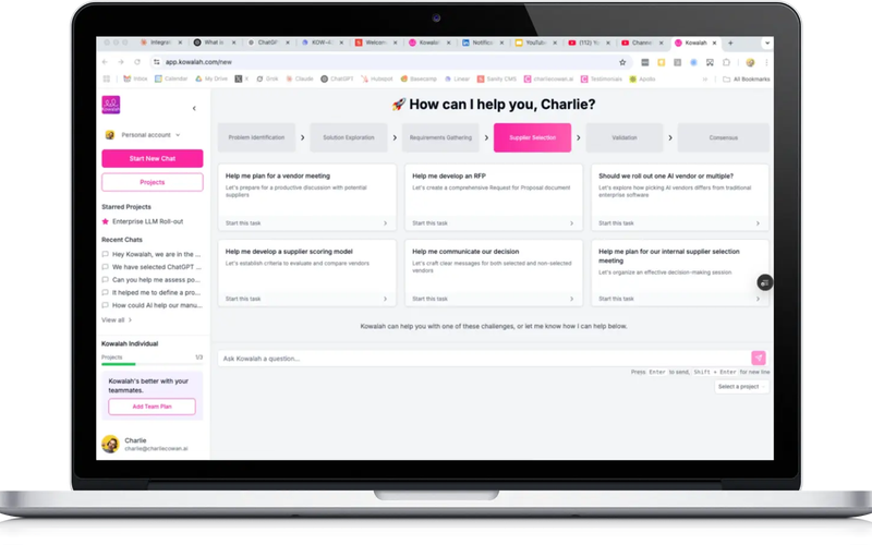 Which AI vendor should we roll out to our employees?