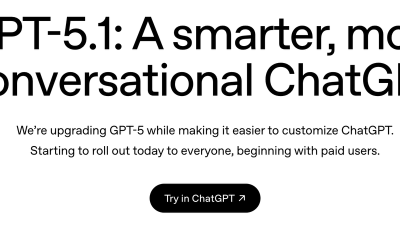 ChatGPT 5.1 - New personalities put to the test