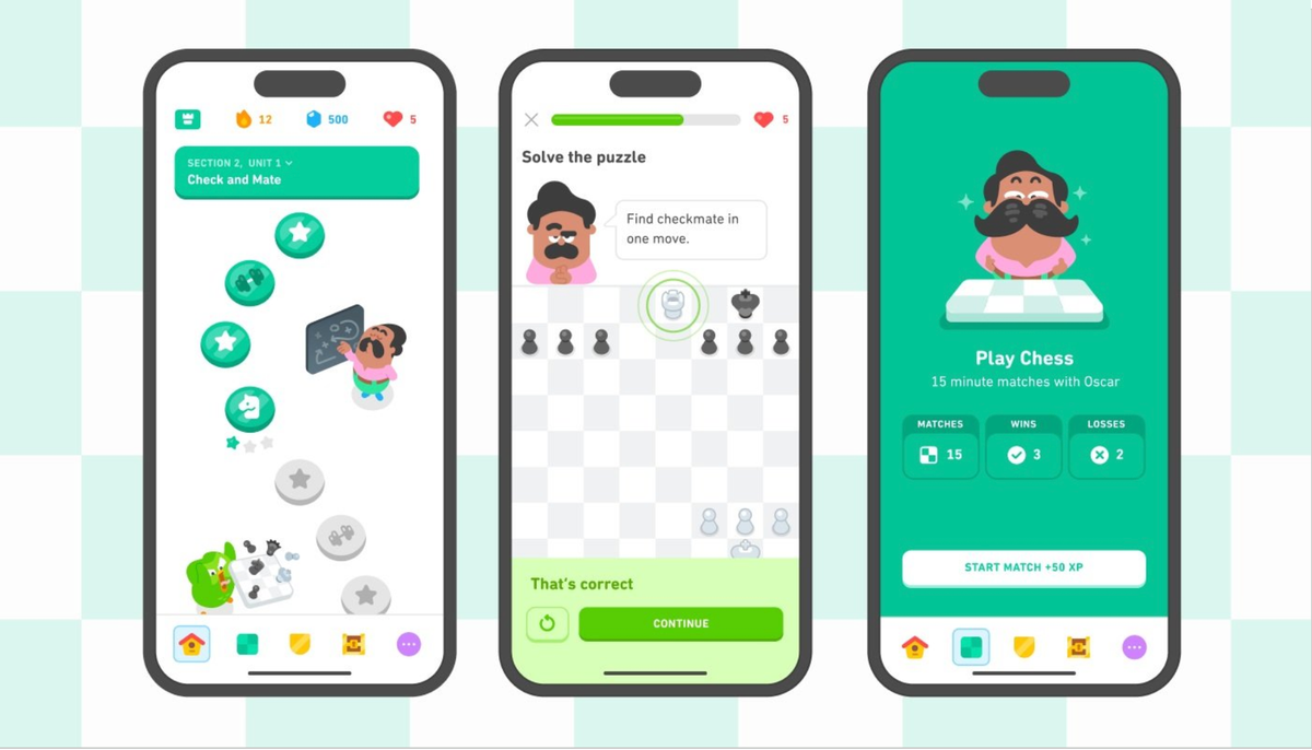 Duolingo product managers developed a Chess course without coding skills