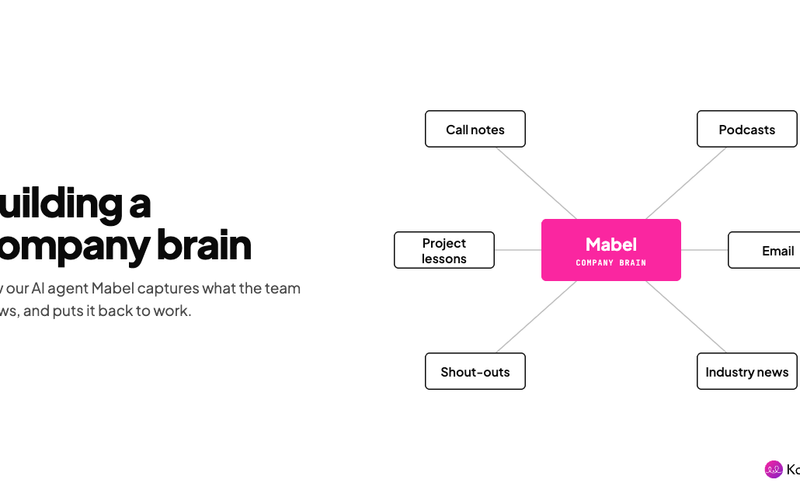Meet Mabel, how we built our company brain