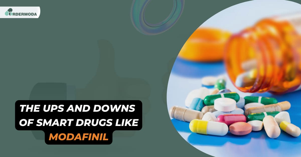 The ups and downs of smart drugs like Modafinil's picture