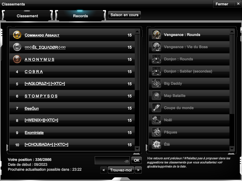 High Scores