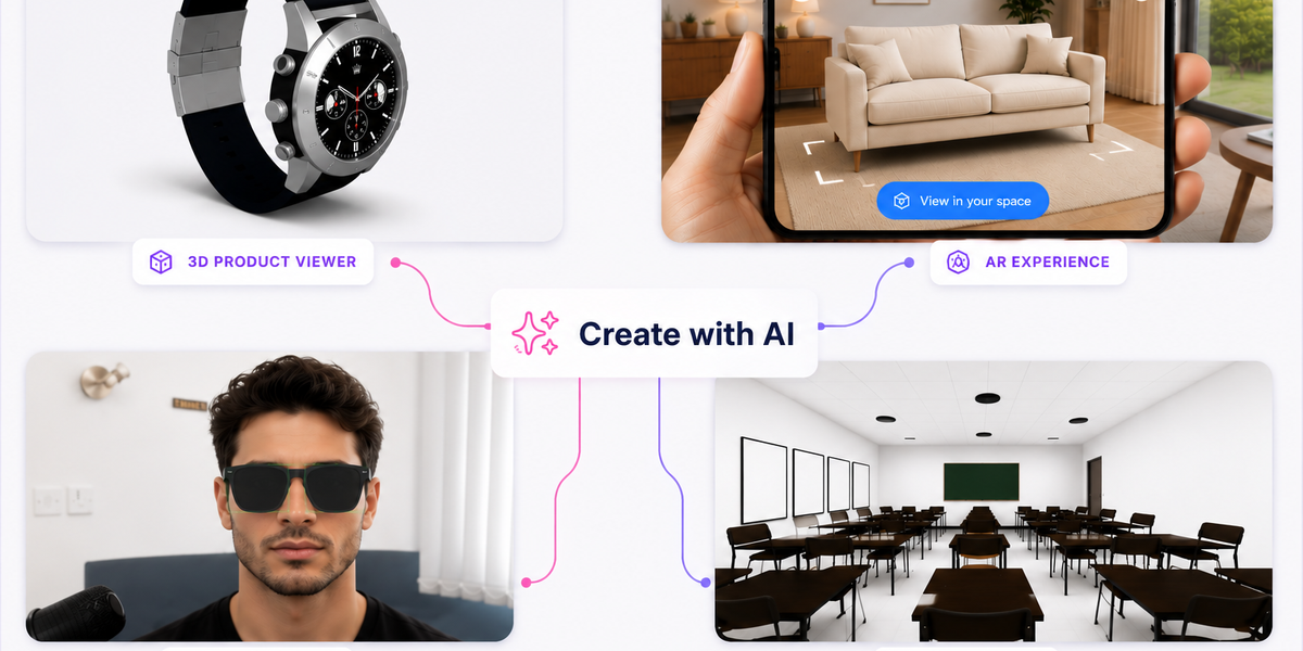 How to Bring Your Ideas to Life with SwiftXR's Create with AI: From Prompt to Published in Seconds