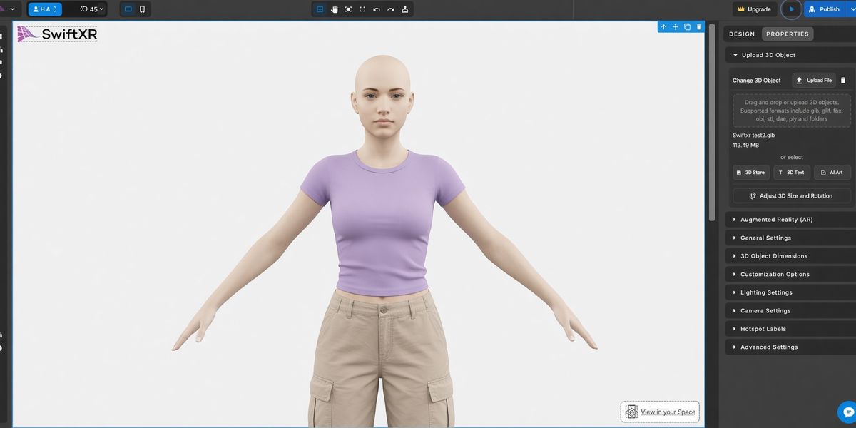 How to Publish Daz3D Models Online in 3D and AR (And Finally Let People See Your Work)