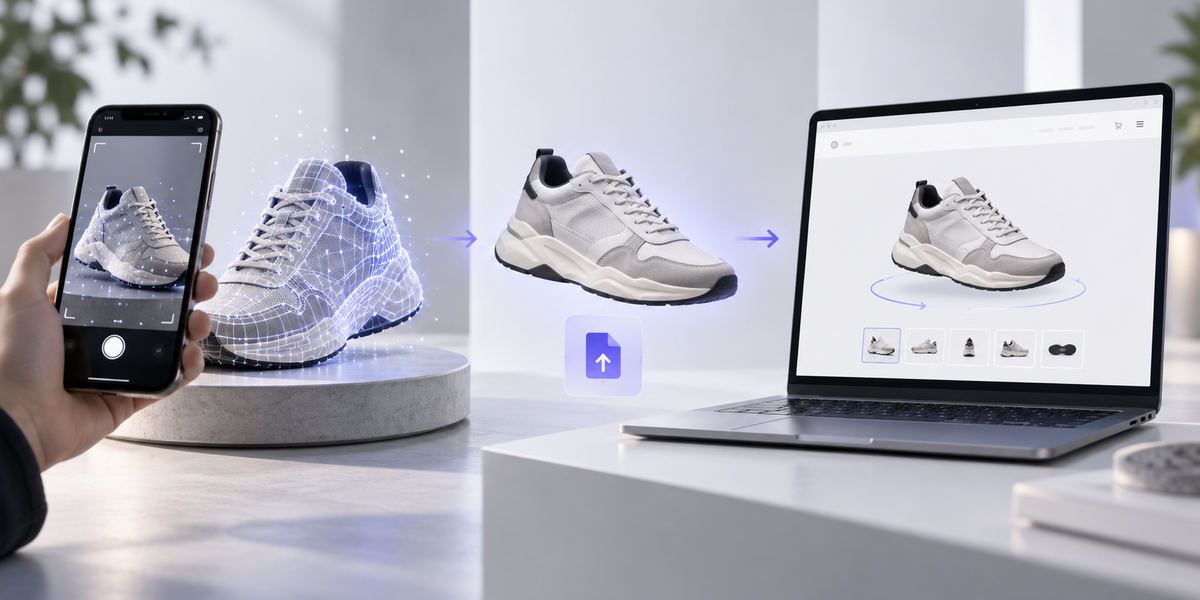 How to Scan, Export and Publish a Luma AI 3D Model Online