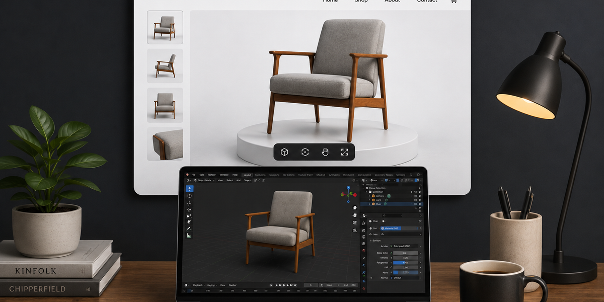 How to Publish a Blender 3D Model on a Website