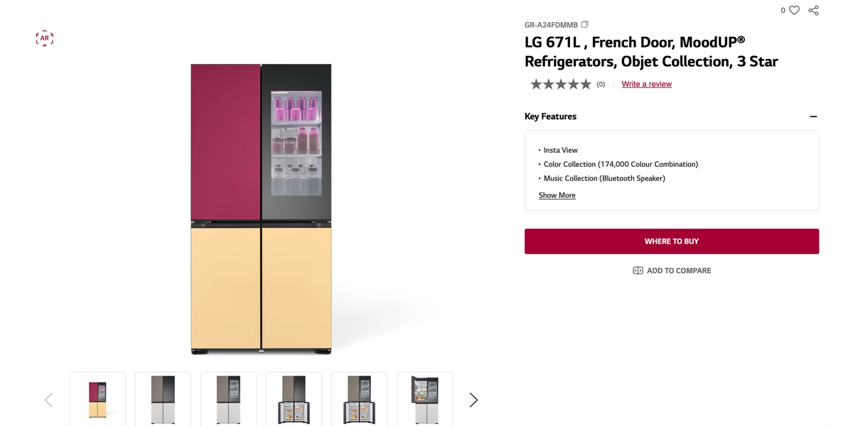 Bringing Innovation to Life: LG Transforms Online Shopping with SwiftXR Augmented Reality