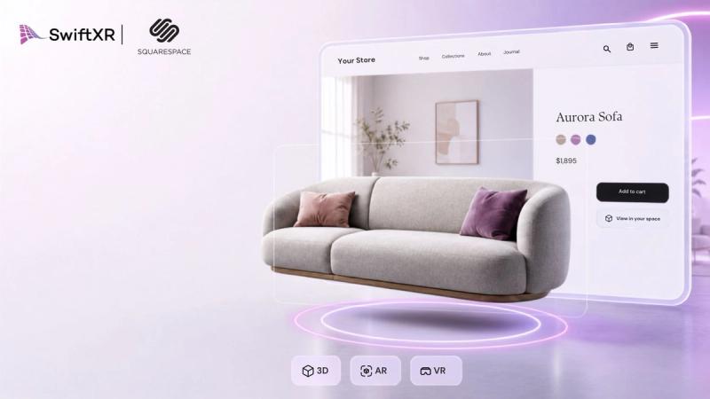 How to Add a 3D Model, AR or VR to Squarespace with SwiftXR