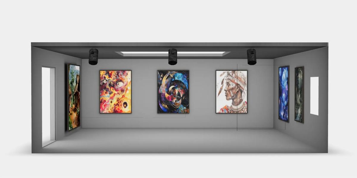 Invite People Into Your Art: Build a 3D Gallery in Minutes