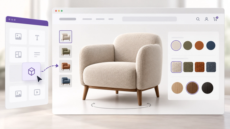 How to Add a 3D Product Configurator to WooCommerce Without Coding