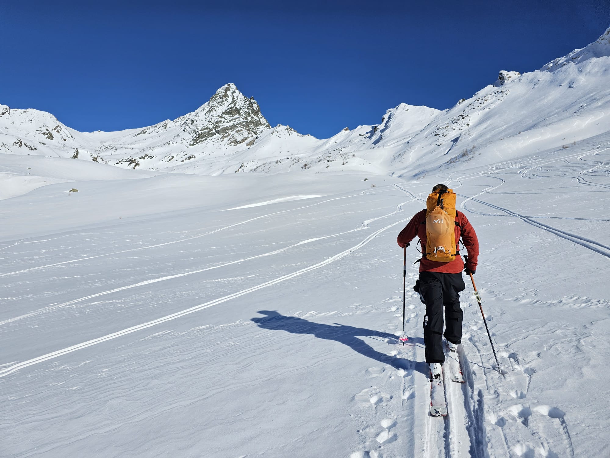 séjours de ski de randonnée avec guide dans le Queyras.