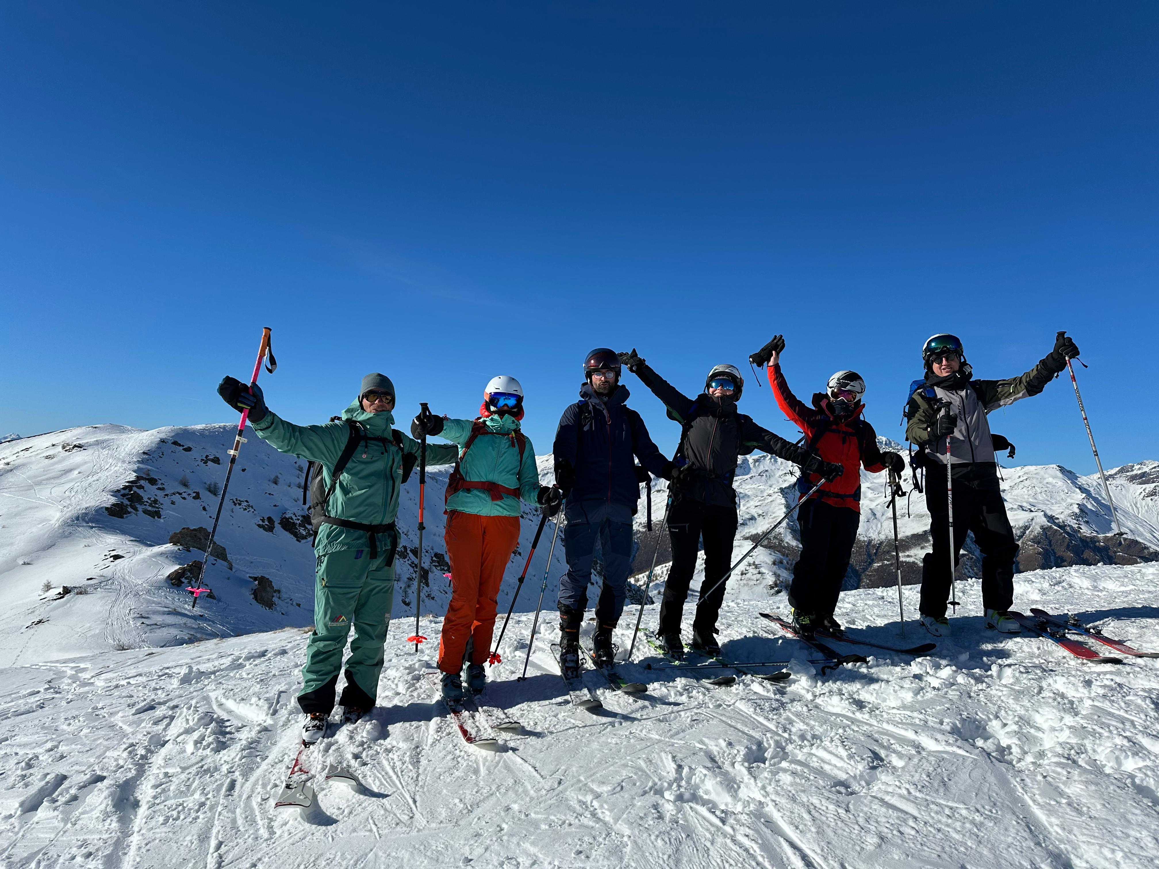 ski de rando dans le Queyras
