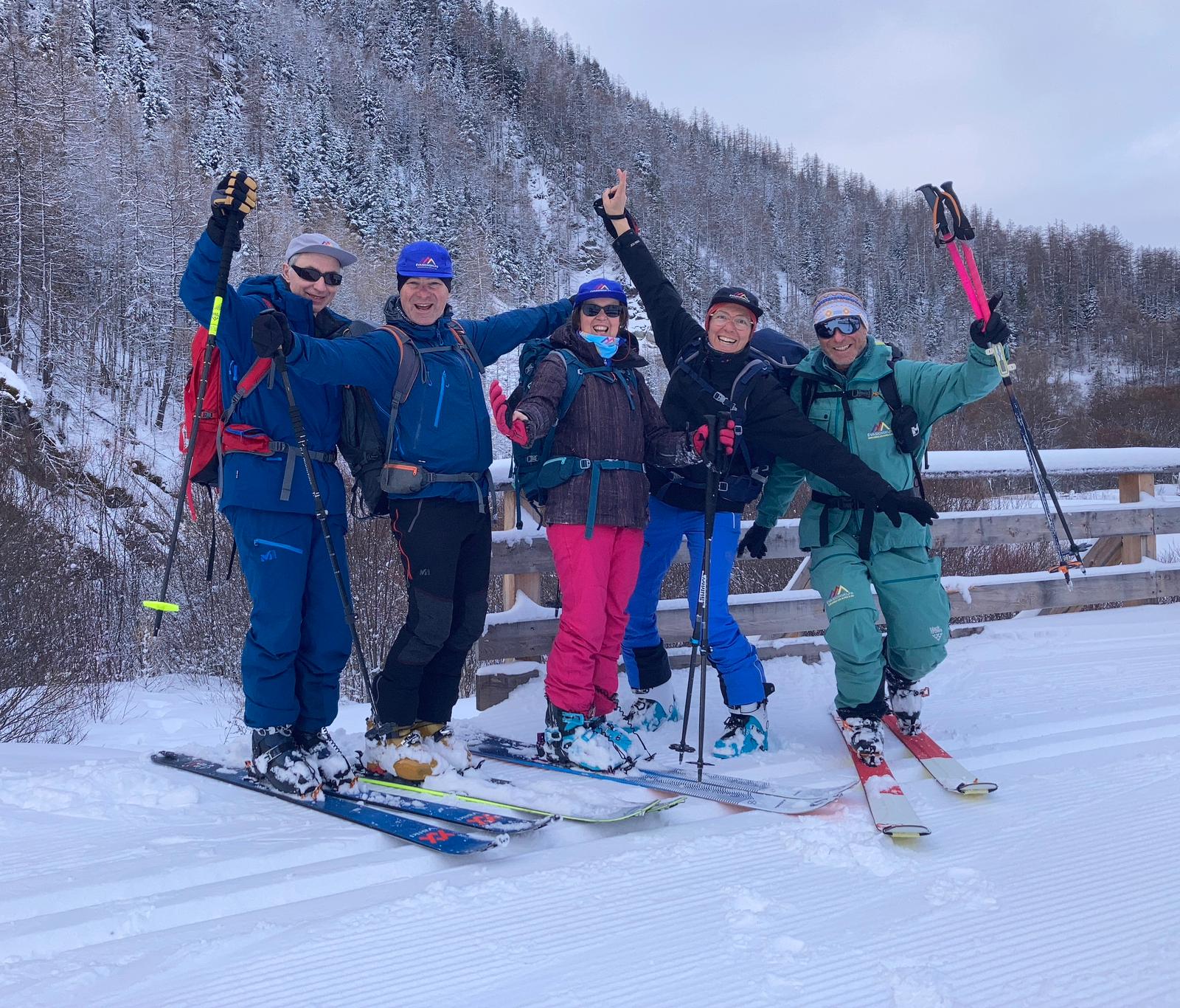 guide ski de rando en séjours dans le Queyras