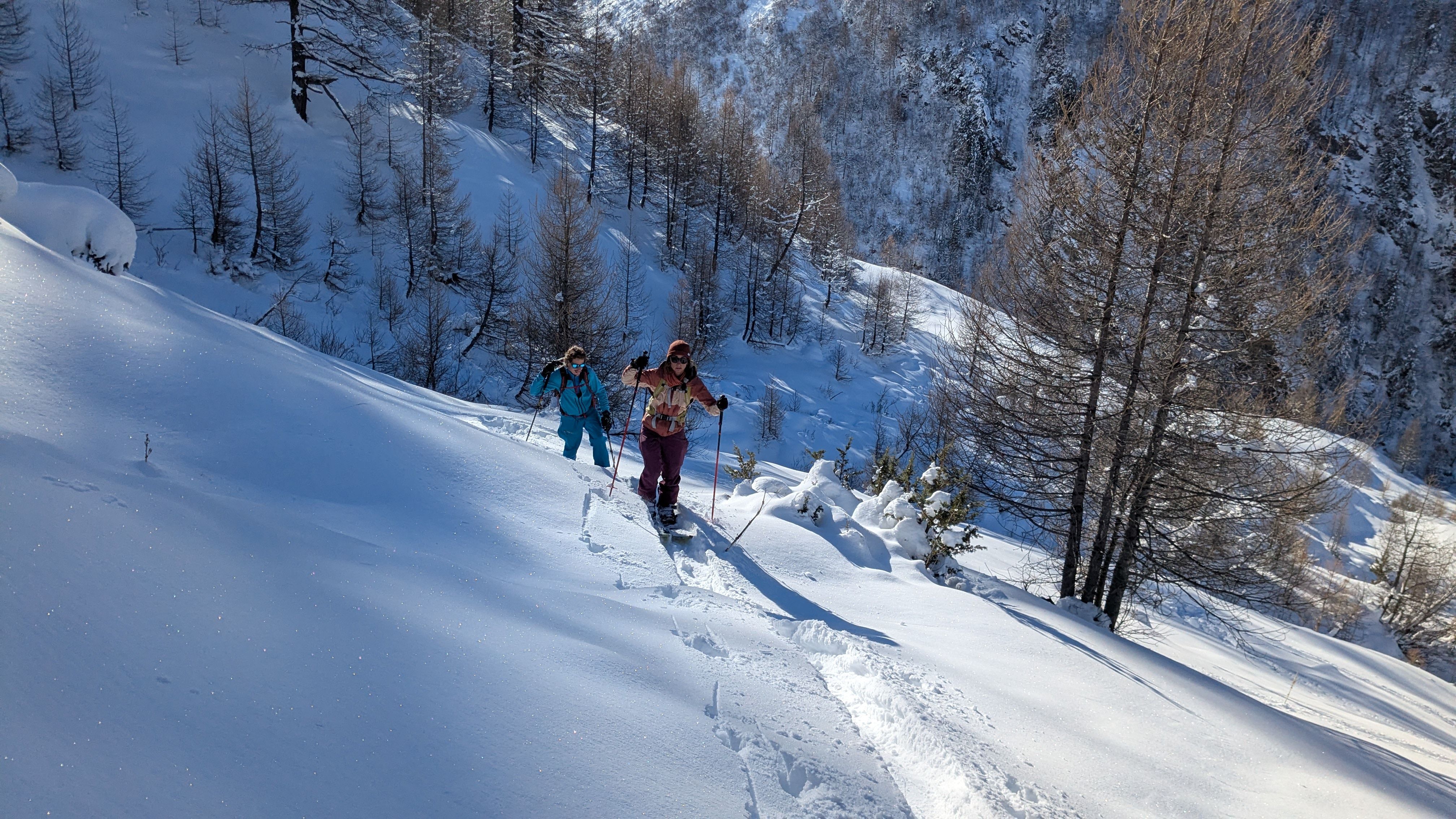 guide de ski en Queyras