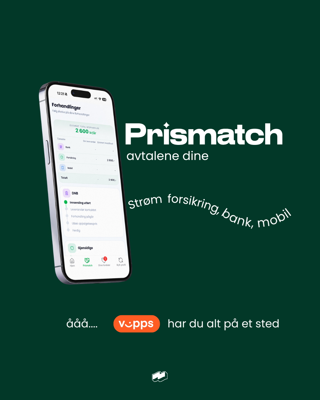 Bilde av produktet prismatch leverer