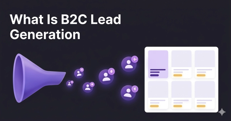 What Is B2C Lead Generation: Everything You Need to Know