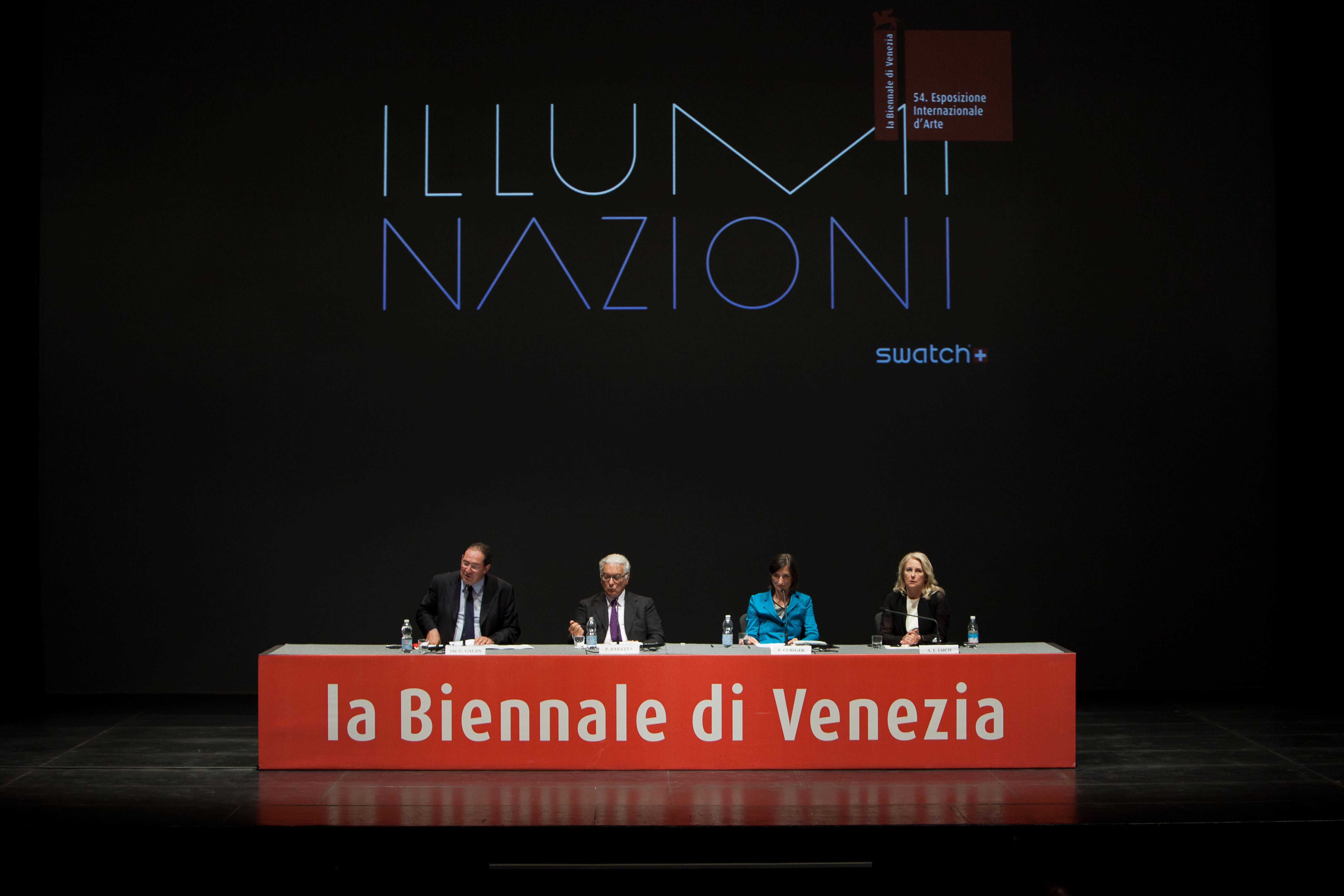 Swatch Main sponsor, Venice's Art Biennial
