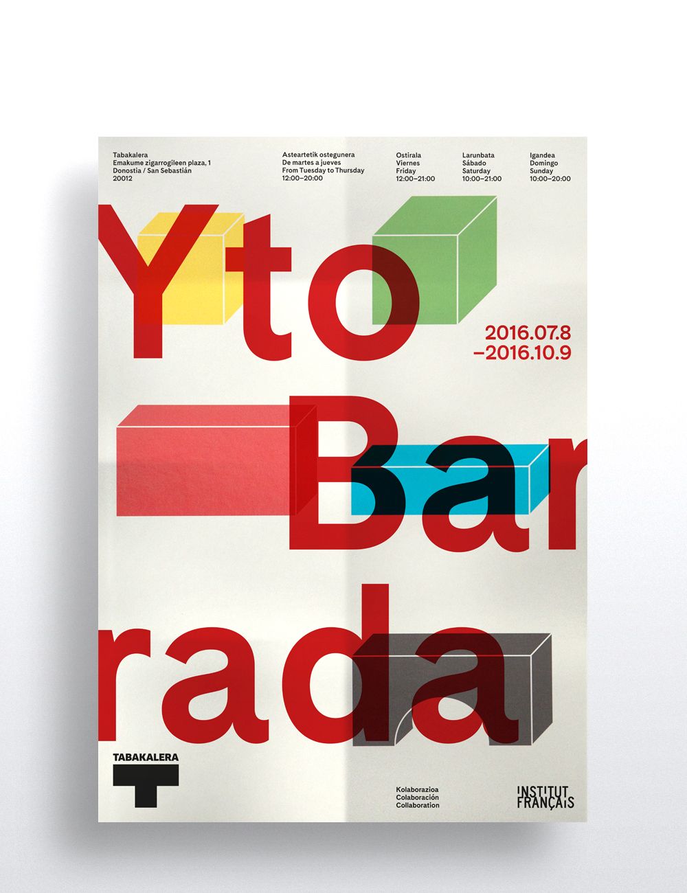 Tabakalera Artist Poster
