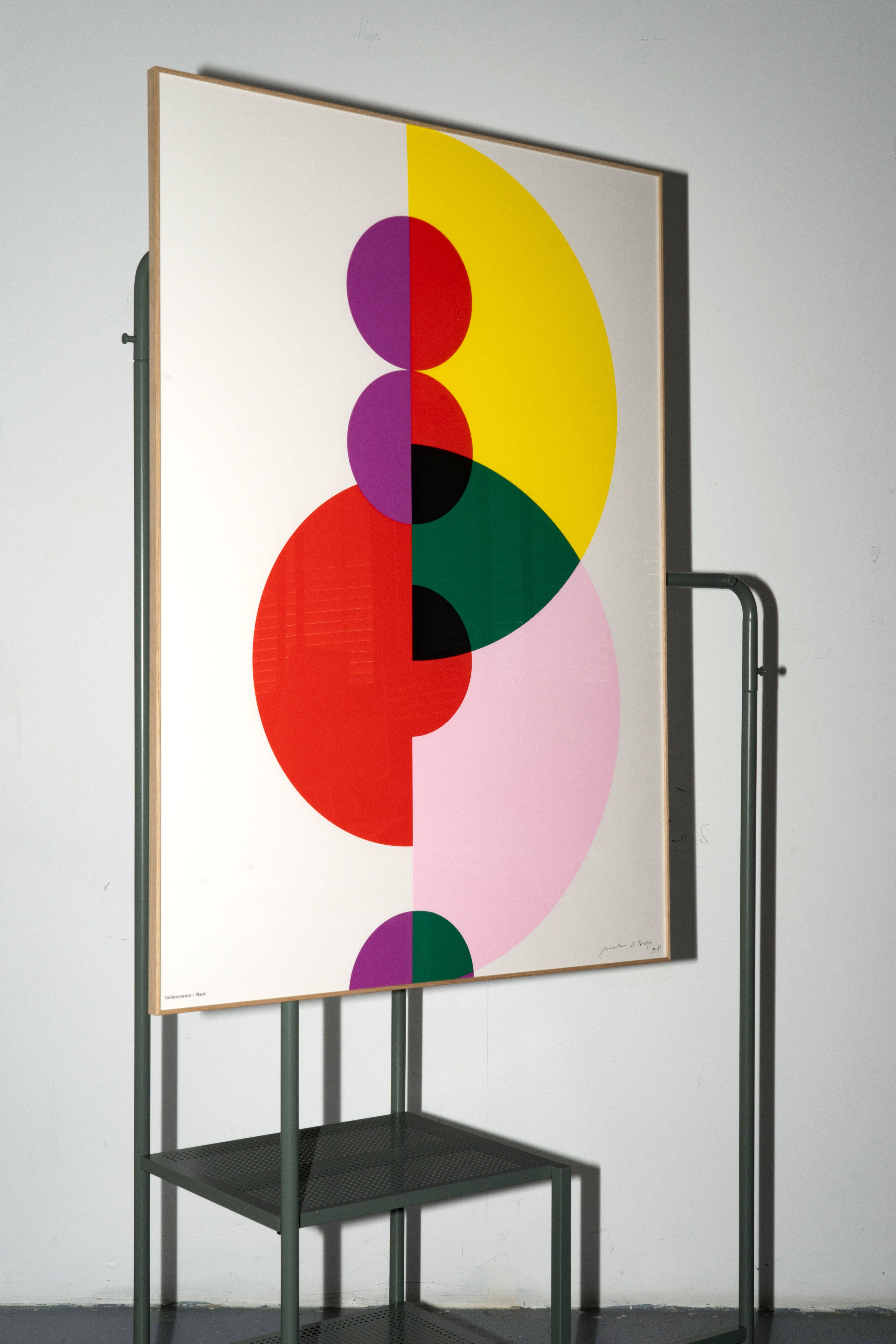 Series of silkscreen art posters, limited edition.