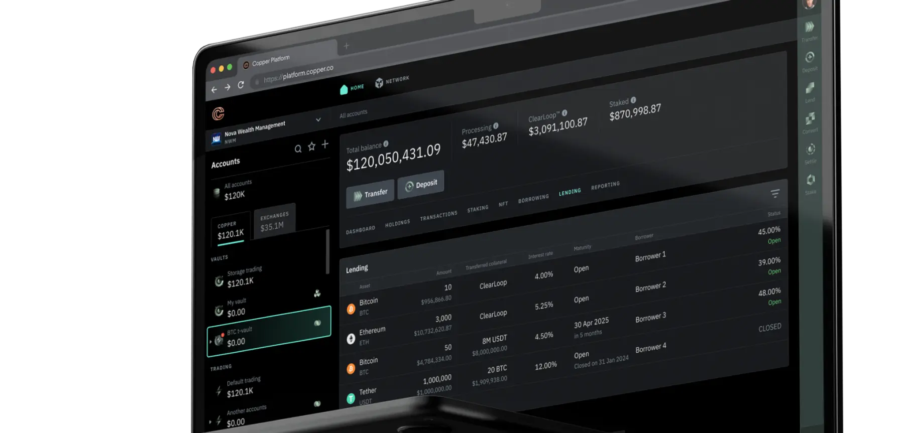 Copper | Agency Lending