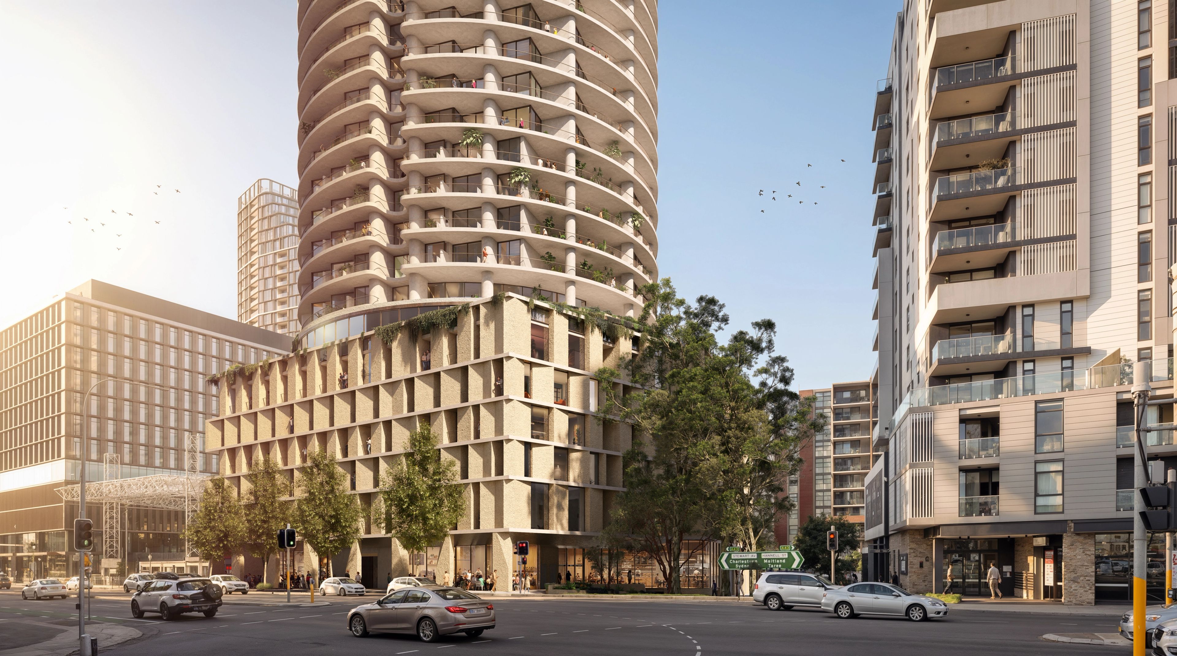 Wickham, Newcastle, apartment development 