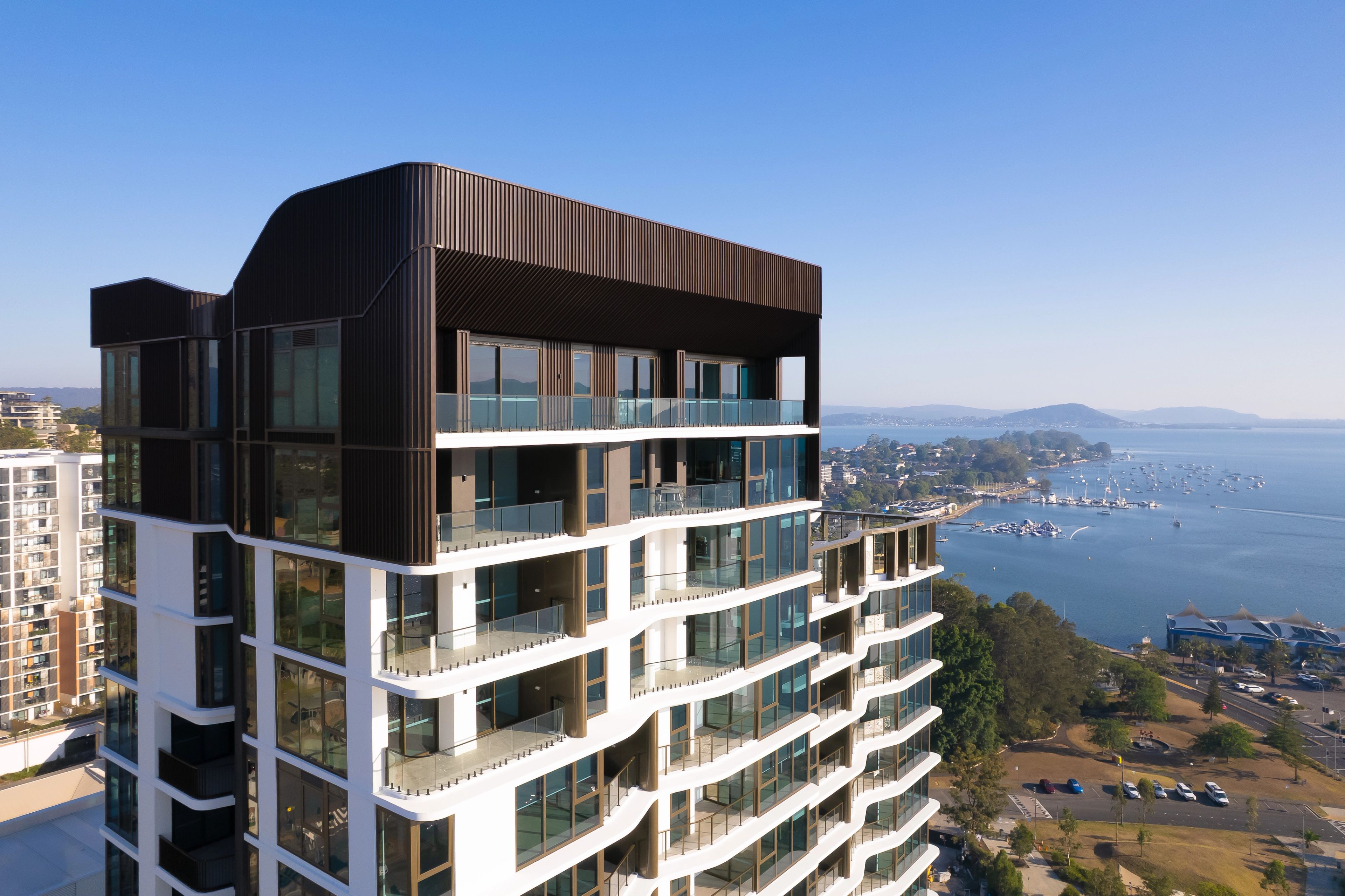 The Waterfront, Stage 1 of Central Coast Quarter, Gosford for Urban Property Group 