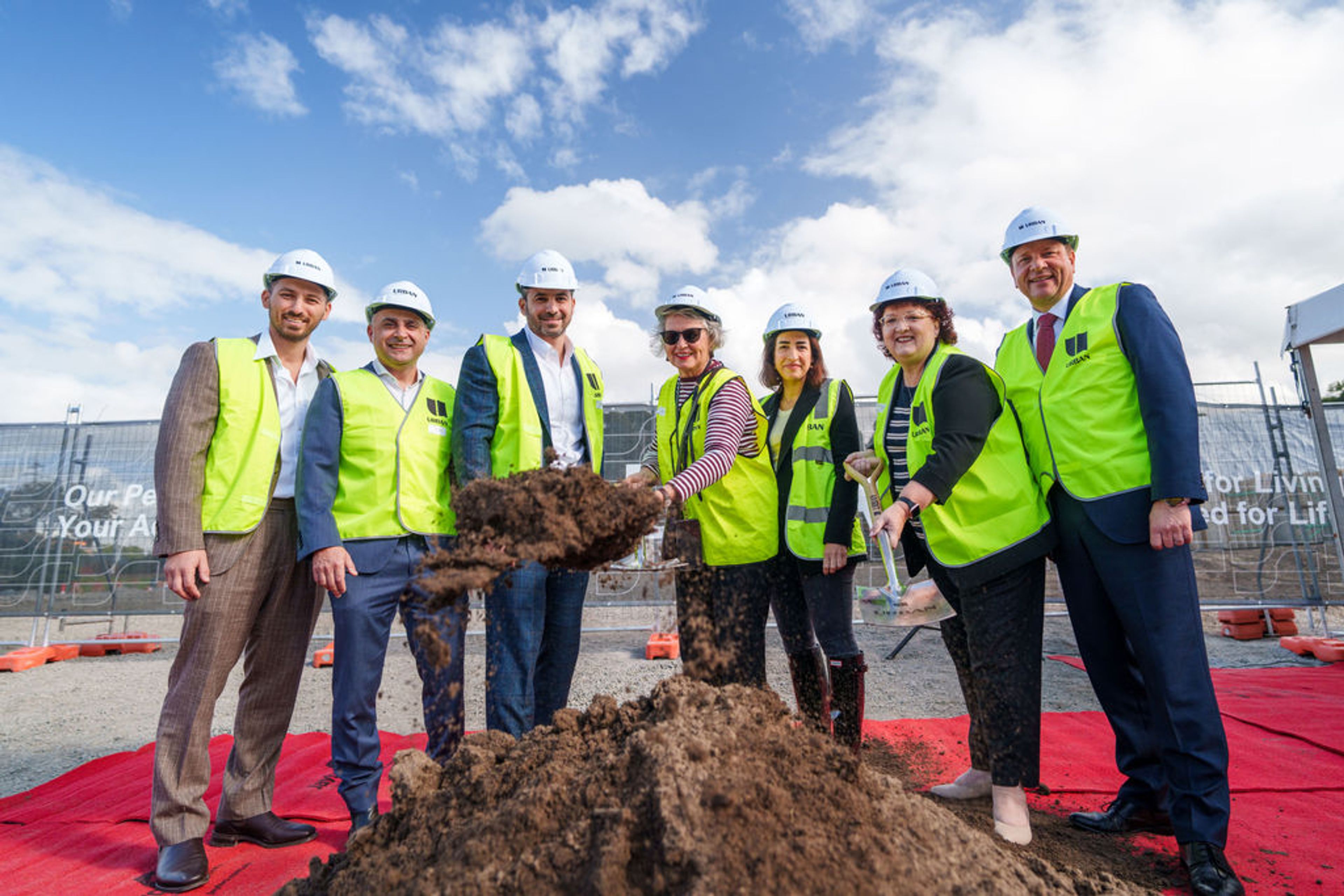Keira Place groundbreaking event 