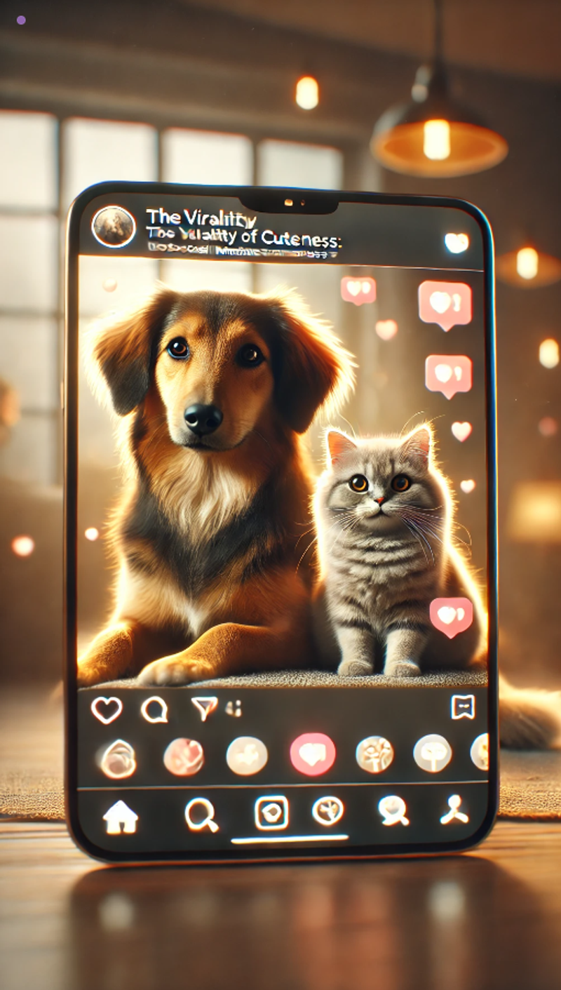 La Viralidad de la Ternura: Cómo las Redes Sociales Impulsan la Imagen de Perros y Gatos