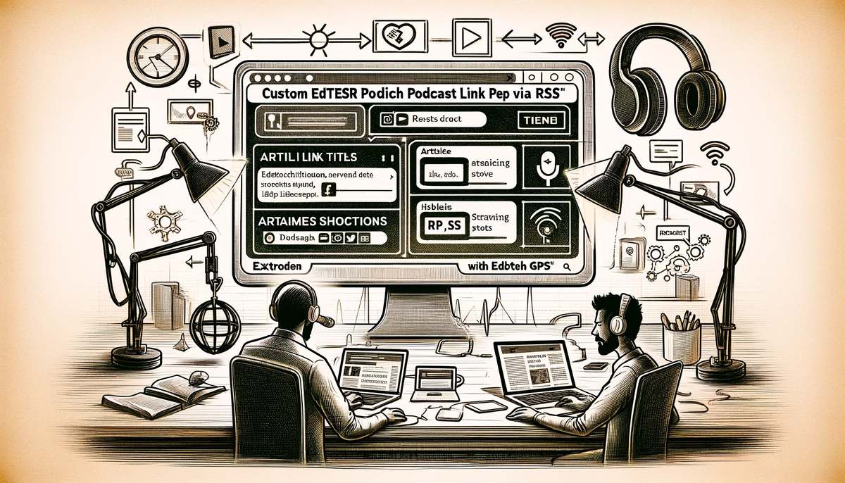 Wesley Fryer // EdTechSR Podcast Link Prep via RSS // CC BY 2.0