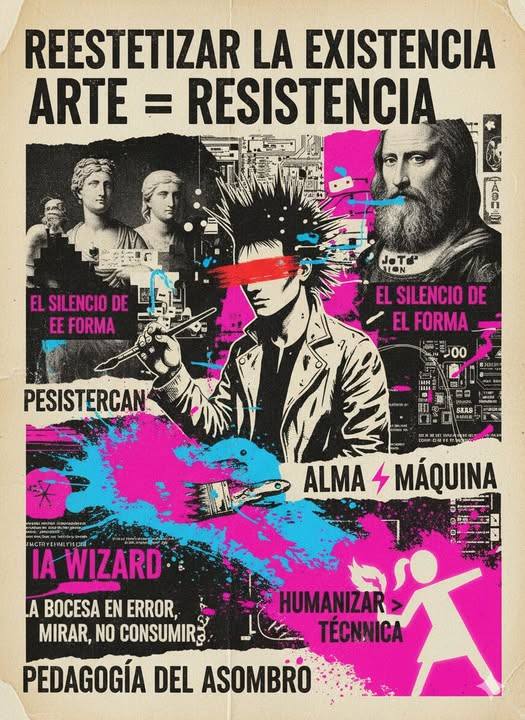 Reestetizar la existencia: el arte como resistencia en la era de la inteligencia artificial