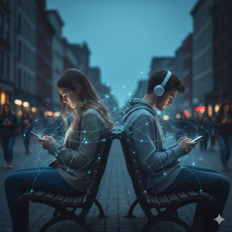 Conectados pero solos: la influencia del periodismo rosa en los jóvenes y el impacto de las redes sociales en la era de la inteligencia artificial