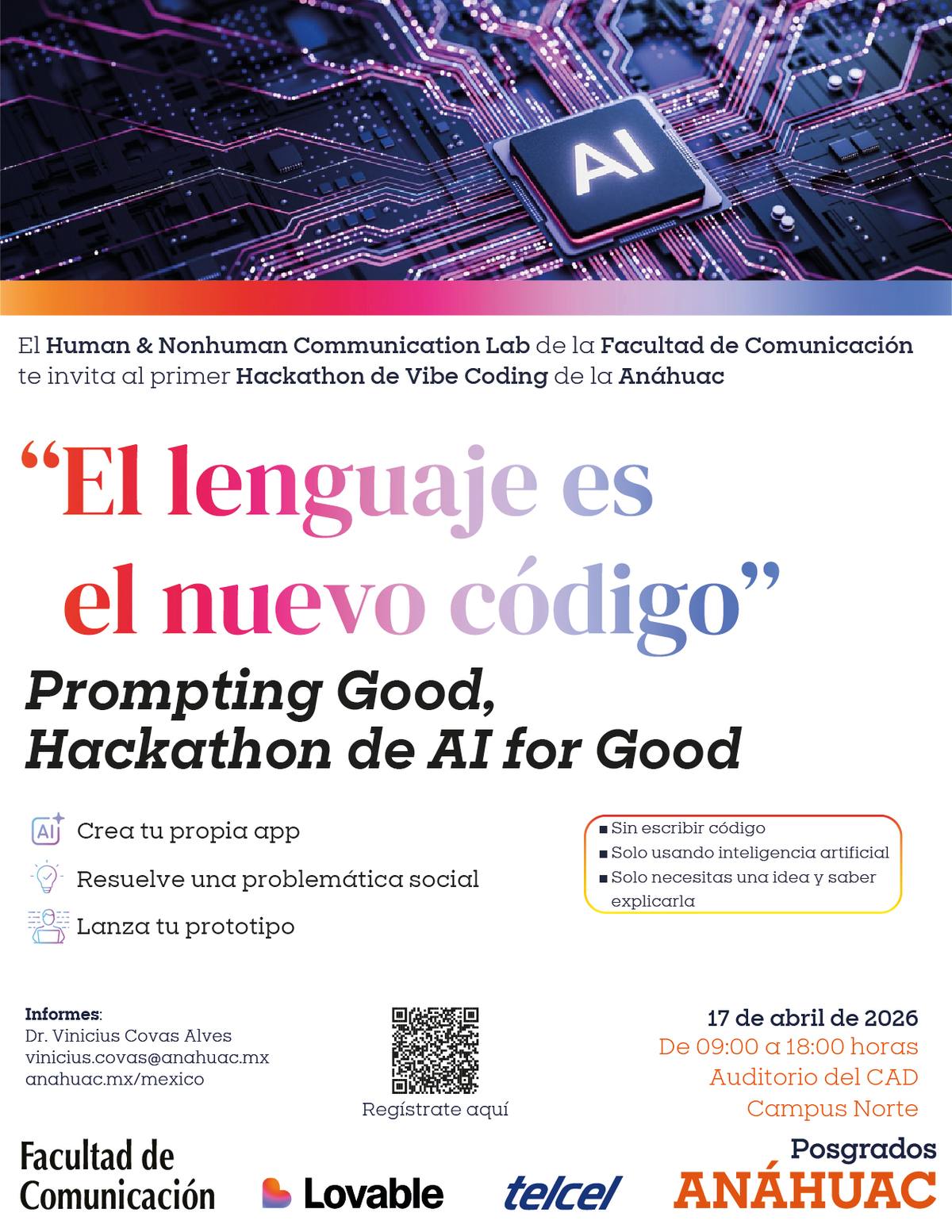 Hackatón: Prompting Good: Hackathon de IA for Good
